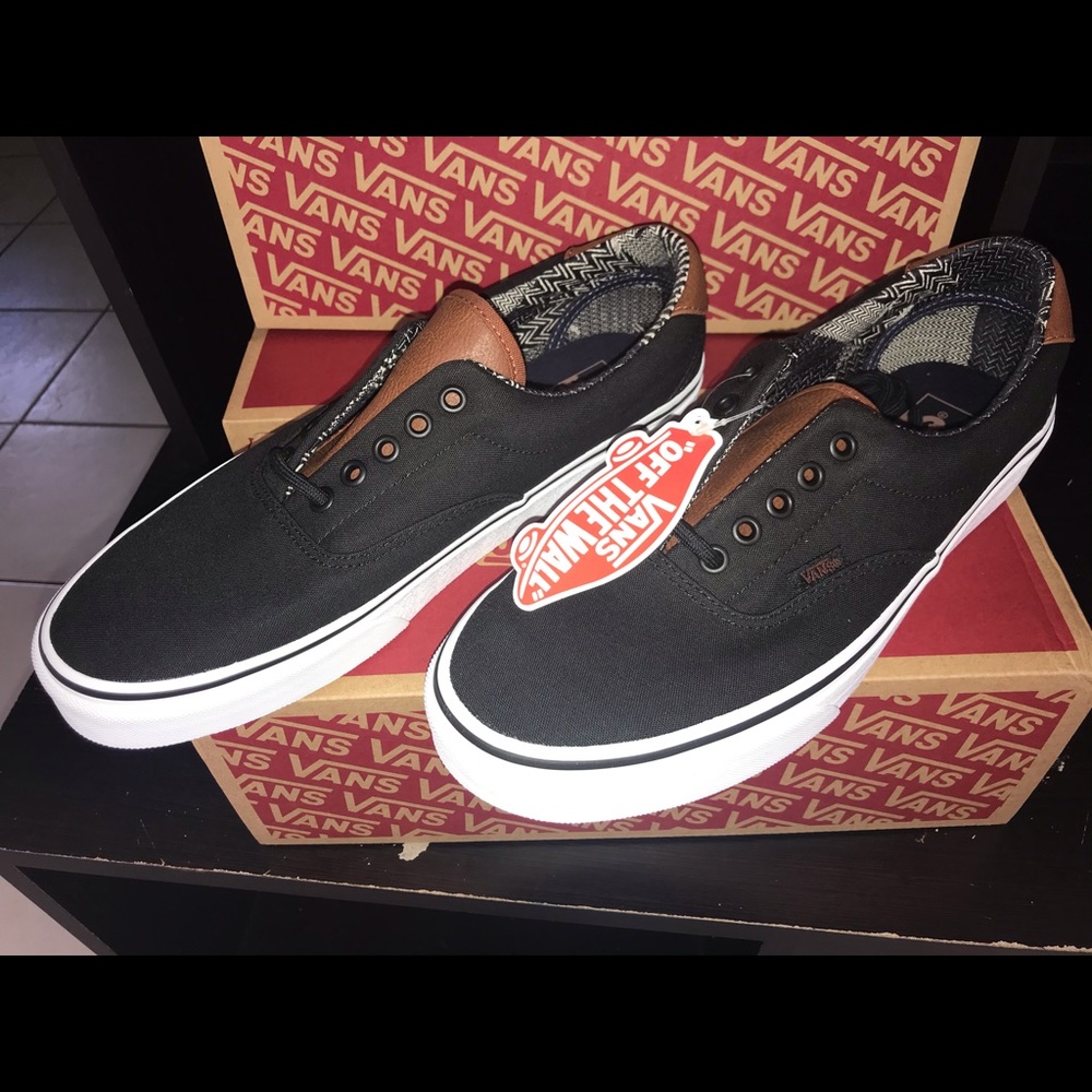 VANS C&L ERA 59 COLOR-BLACK/MATERIAL MIX SIZE 10